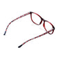 Read Optics Red Rectangular Reading Glasses For Men and Women