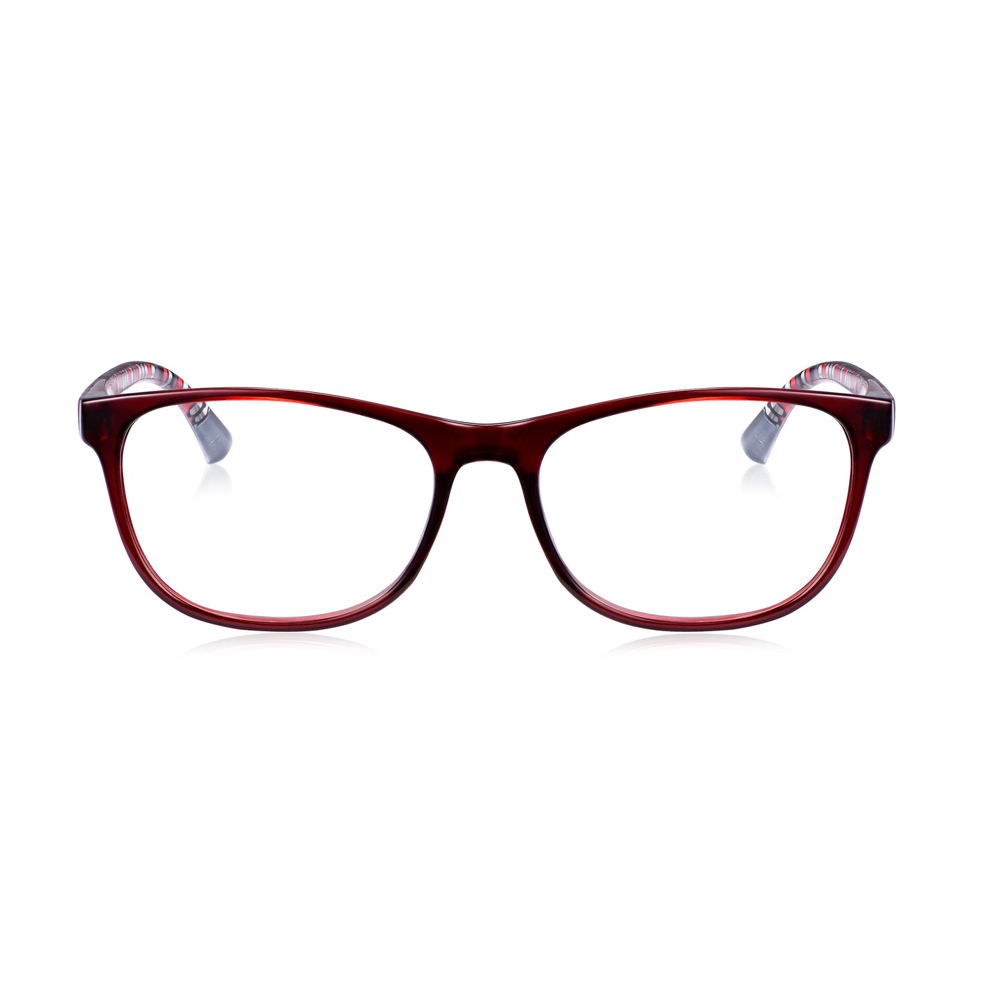 Read Optics Red Rectangular Reading Glasses For Men and Women