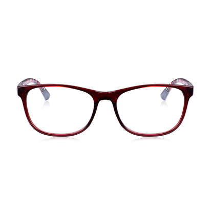 Read Optics Red Rectangular Reading Glasses For Men and Women