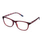 Read Optics Red Rectangular Reading Glasses For Men and Women
