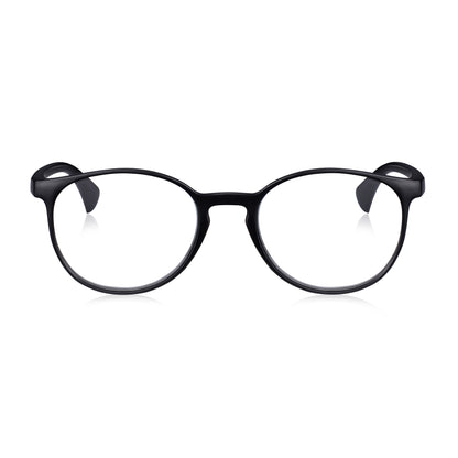 Read Optics Matt Black Round Reading Glasses For Men & Women