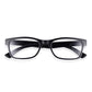 Black Rectangle Reading Glasses For Men & Women