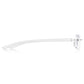 Read Optics Frosted Clear Rectangular Rimless Reading Glasses for Men & Women