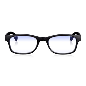 Brown Tortoiseshell Rectangular Blue Light Blocking Reading Glasses for Men & Women