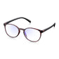 Read Optics Brown Tortoiseshell Round Blue Light Blocking Glasses For Men & Women