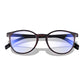 Read Optics Brown Tortoiseshell Round Blue Light Blocking Glasses For Men & Women