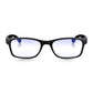 2 Pack - Read Optics Black Rectangular Blue Light Blocking Reading Glasses For Men & Women
