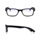 3 Pack - Read Optics Black Rectangular Blue Light Blocking Reading Glasses For Men & Women