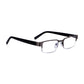 Read Optics Grey Rectangular Half Frame Blue Light Blocking Reading Glasses