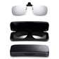 Read Optics Silver Mirror Clip-On Sunglasses Polarised UV Tinted Lenses For Men & Women