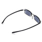 Read Optics Black Rectangular Rimless Reading Sunglasses for Men & Women