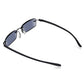 Read Optics Black Rectangular Rimless Reading Sunglasses for Men & Women