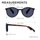Read Optics Shiny Black & Tortoiseshell Round Sun Reading Glasses for Men & Women