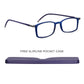 Read Optics Blue Rectangular Anti Blue Light Reading Glasses for Men & Women