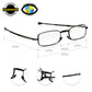 Read Optics Black Compact Fold Away Reading Glasses For Men & Women