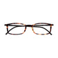 Read Optics Tortoiseshell Rectangular Blue Light Blocking Reading Glasses for Men & Women